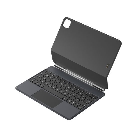 JP Magnetic Keyboard MK04C pouzdro na tablet s PIN socket připojením, iPad Pro 11 2018 / 2020 / 2021 / 2022, iPad Air 4 10.9 2020 / Air 5 10.9 2022 / Air 11 2024, černé