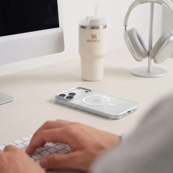 Tech-Protect MagZero MagSafe ümbris iPhone 17 Pro / 18 Pro – matt valge