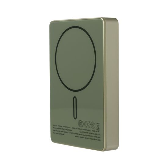 Metallic Ultraslim MagSafe bezdrátová Powerbanka, 10000mAh, PD20W, šedá