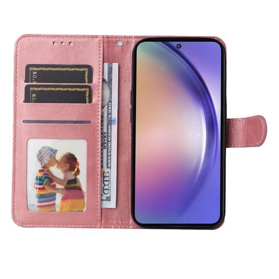 Θήκη Magnet, Samsung Galaxy A55, ροζ