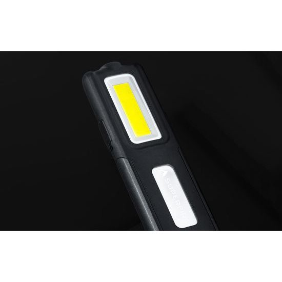 Superfire G12 Werkstatt-Taschenlampe, 566lm, USB