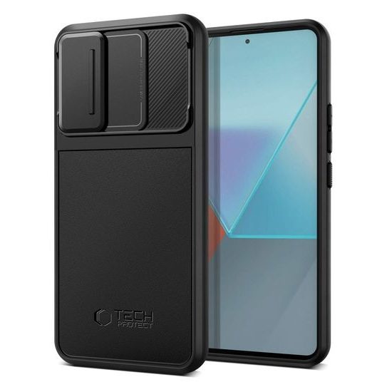 Tech-Protect Velar Cam+ Xiaomi Redmi Note 13 Pro 5G / Poco X6 5G, μαύρο