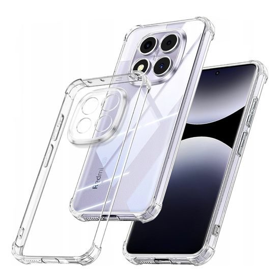 Techsuit Shockproof průhledný obal, Xiaomi Redmi Note 14 Pro 5G / Poco X7