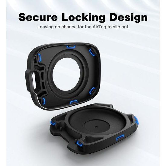 Suritch προστατευτική θήκη, Apple AirTag, μαύρη
