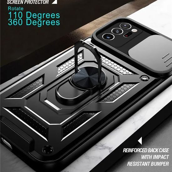 Techsuit CamShield, Samsung Galaxy Note 20 Ultra / Note 20 Ultra 5G, μαύρο