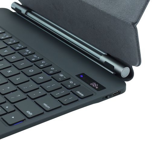 JP Magnetic Keyboard MK01 pouzdro na tablet s displejem, iPad Pro 11 2018 / 2020 / 2021 / 2022, iPad Air 4 10.9 2020 / Air 5 10.9 2022 / Air 11 2024 / 2025, černé