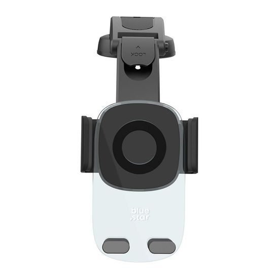 BlueStar Long Neck Crystal suport pentru bord / geam, negru