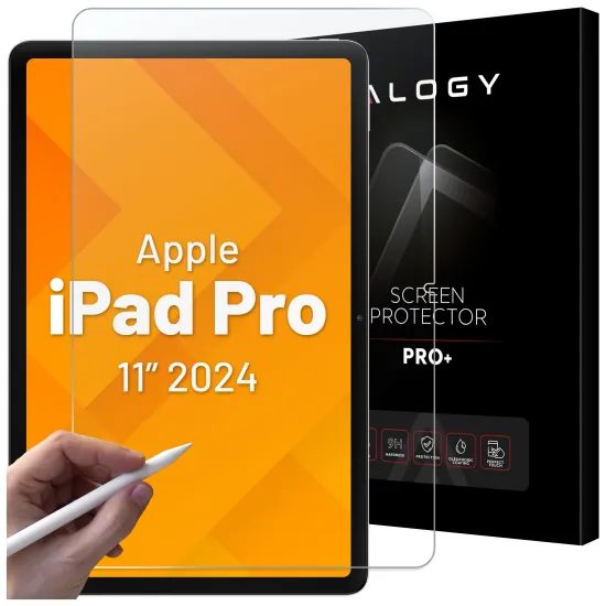 Alogy Screenprotector - Gehard glas - voor iPad Pro 11" (2024 / 2025)