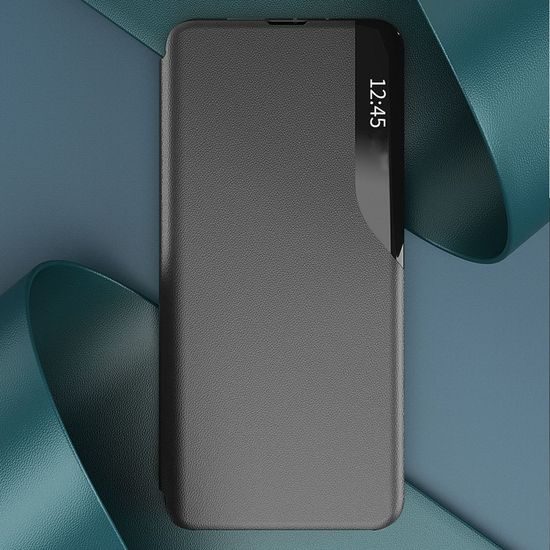 Eco Leather View Case, Xiaomi Redmi Note 13 4G, černý