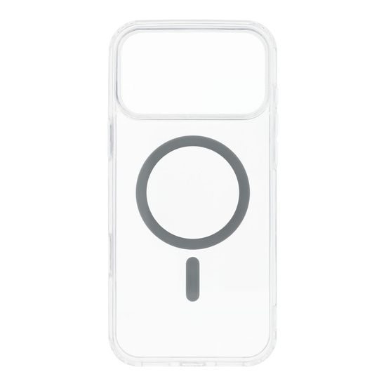 Θήκη Drop Glue Colorful Ring Mag Cover με MagSafe, iPhone 17 Pro Max, γκρι