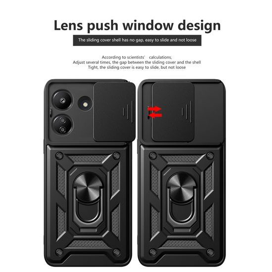 JP CamShield, Xiaomi Redmi 13C, μαύρο