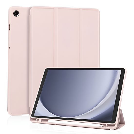 Θήκη Techsuit Flex Trifold, Samsung Galaxy Tab A11 / A9, ροζ