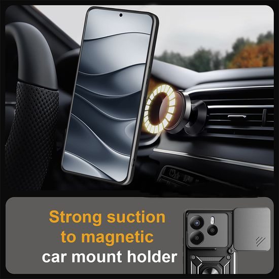 JP CamShield, Xiaomi Redmi Note 14 4G, fekete