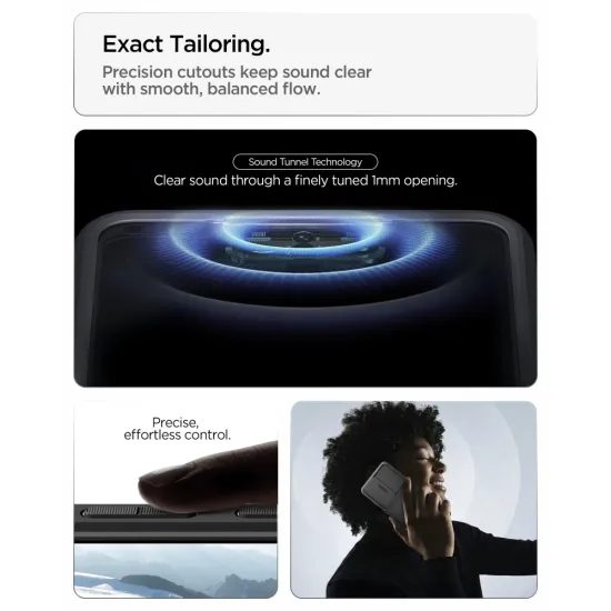 Spigen Optik Armor Schutzhülle für Samsung Galaxy S26 Ultra - Hybridcase mit Kameraabdeckung - Schwarz