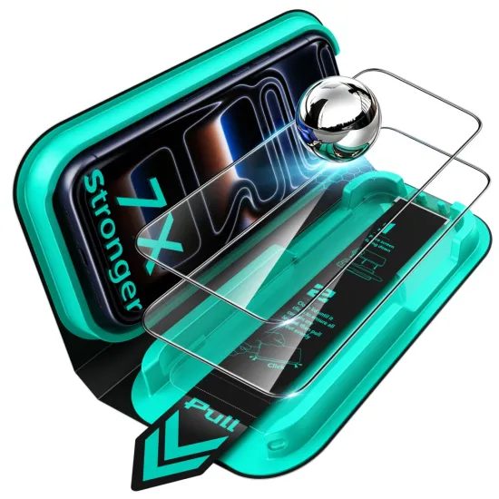 iPhone 17 Pro Max / 18 Pro Max apsauginis stiklas – ESR Armorite UltraFit grūdintas stiklas, 2 vnt.