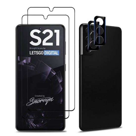 JP 2x 3D skla s 2 ochrannými skly pro čočku, Samsung Galaxy S21