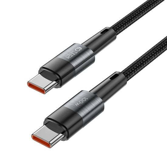 Tech-Protect UltraBoost kabel USB-C, PD100W/5A, 0,25m, šedý