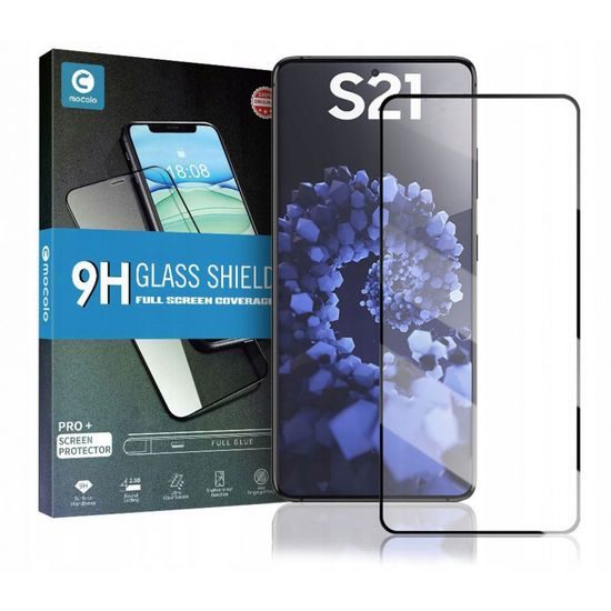 Mocolo, Samsung Galaxy S21, TG+ Full Glue Tvrzené sklo