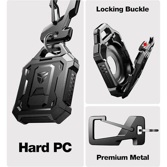 Dexnor zaščitni etui, Apple AirTag, črn