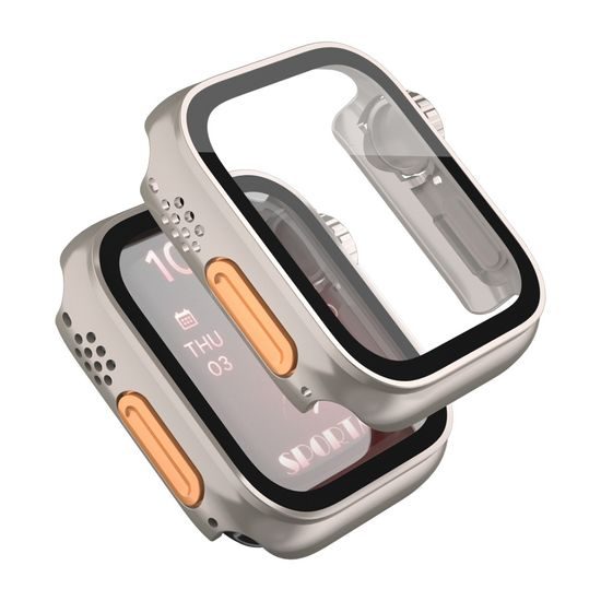 JP Watch etui Nadgradnja, Apple Watch 4 / 5 / 6 / SE, 44 mm, prozoren