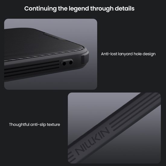 Nillkin CamShield Pro, Samsung Galaxy A36 5G, μαύρο