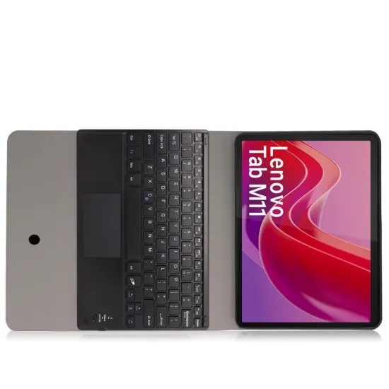 Tok billentyűzettel és érintőpaddal Lenovo Tab M11, fekete