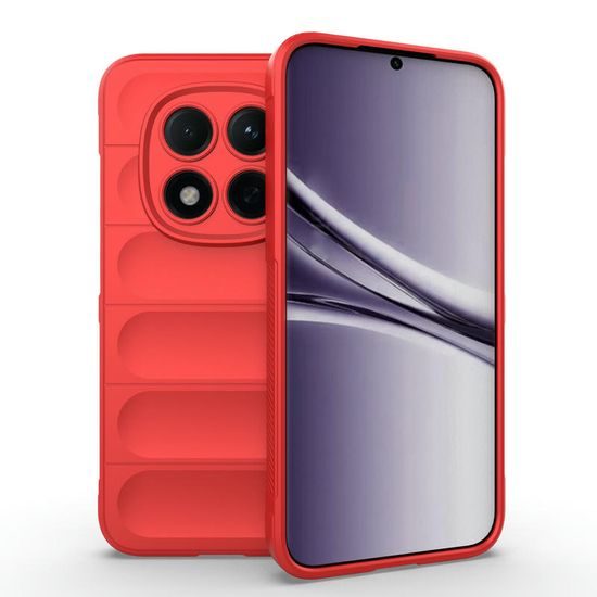 Θήκη Wency Magic Shield, Xiaomi Redmi Note 15 Pro 5G, κόκκινη