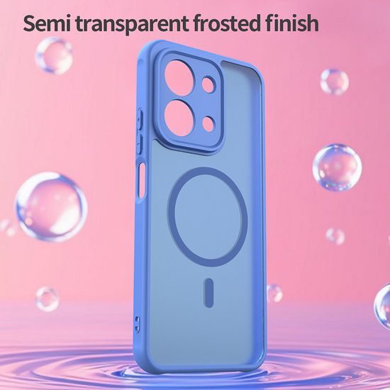 Techsuit HaloFrost II MagSafe, Xiaomi Redmi 15C 4G / 5G, ανοιχτό μπλε