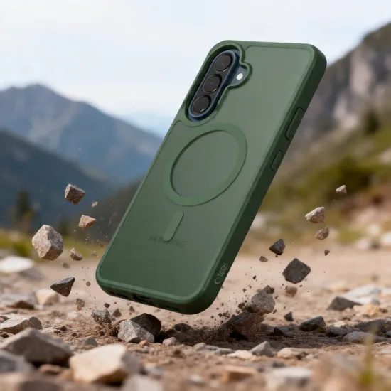 Tech-Protect MagMat MagSafe, Samsung Galaxy A36 / A56 / A37 5G, zielone matowe