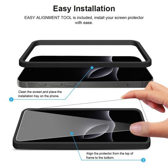 JP Mega Pack Σκληρυμένων Γυαλιών, 3 γυαλιά για τηλέφωνο με εφαρμοστή + 2 γυαλιά για φακό, iPhone 17 Pro