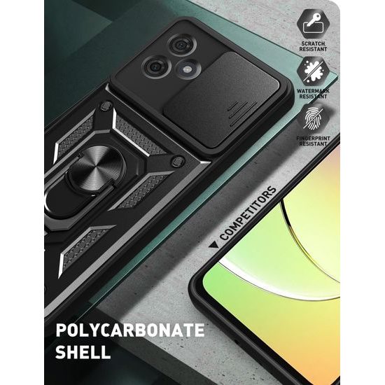 JP CamShield, Motorola Moto G54, fekete