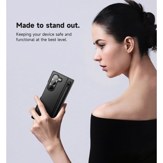 Suritch 360 Kickstand obal Samsung Galaxy Z Fold 6, černý