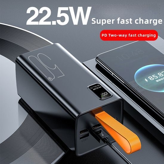 Powerbank 50000mAh, PD 22,5W, QC3.0, λευκό