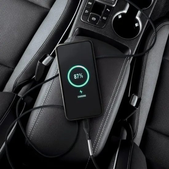 Forcell Carbon καλώδιο, USB-C - USB-C, 3.0 QC, Power Delivery PD60W, CB-02C, μαύρο, 1 μέτρο