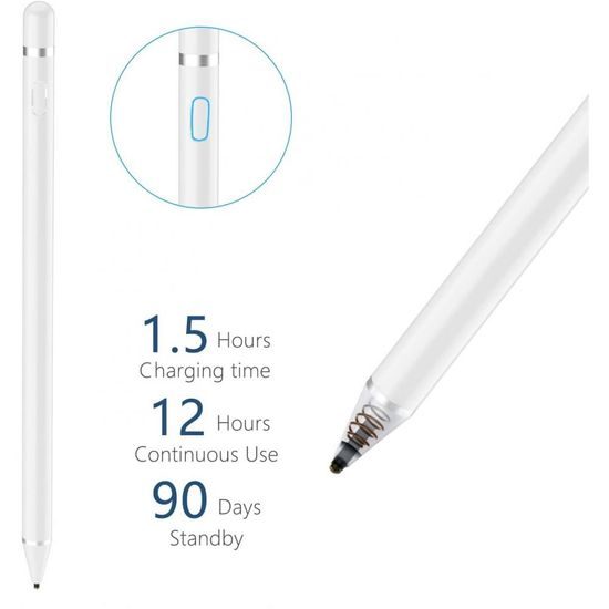 Tech-Protect Active Stylus Pen, bílý