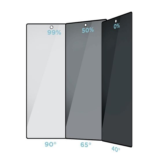 OBAL:ME Privacy 5D Tvrzené Sklo pro Samsung Galaxy Z Fold 8 Ultra, černé