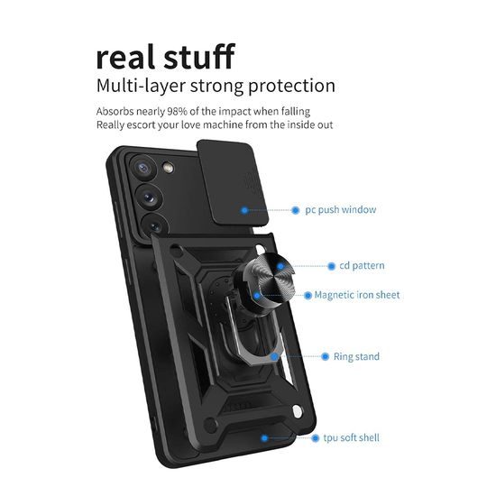 JP CamShield, Xiaomi Redmi 15, μαύρο