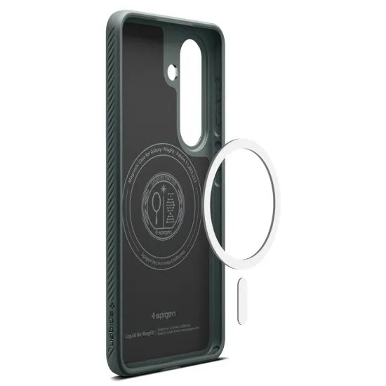 Spigen Liquid Air Mag MagSafe, Samsung Galaxy S26 Plus, zelený