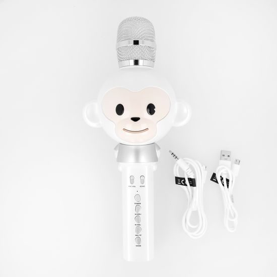 Maxlife MX-100 Μικρόφωνο με Ηχείο, Bluetooth, Λευκό