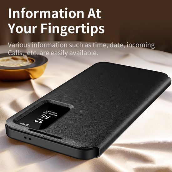 Techsuit SmartView, Samsung Galaxy S26 FE, čierne