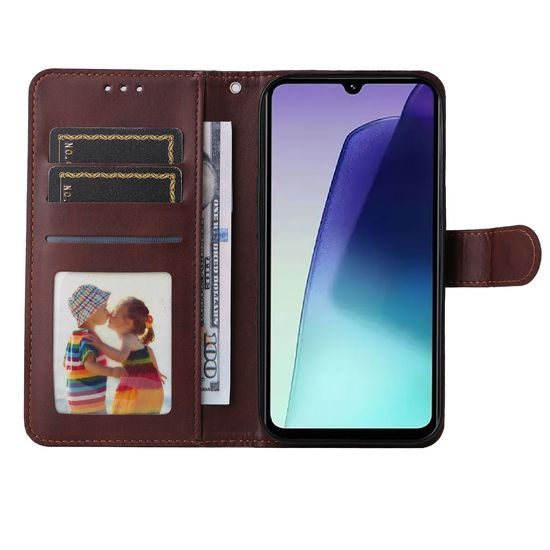 Magnet Case, Xiaomi Redmi 14C, hnedý