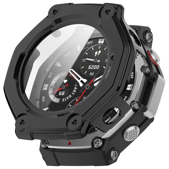 Techsuit Defense360 Pro, Amazfit T-Rex 3, μαύρο