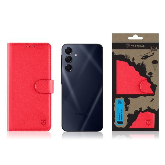 Tactical Field Notes púzdro, Samsung Galaxy A16 5G, červený