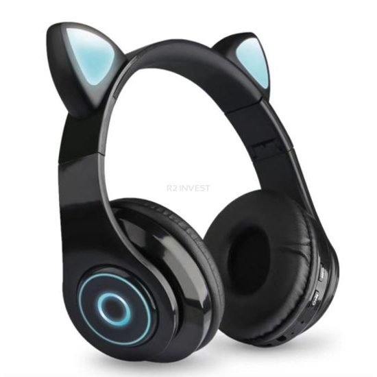 Bluetooth ακουστικά B39, μαύρα