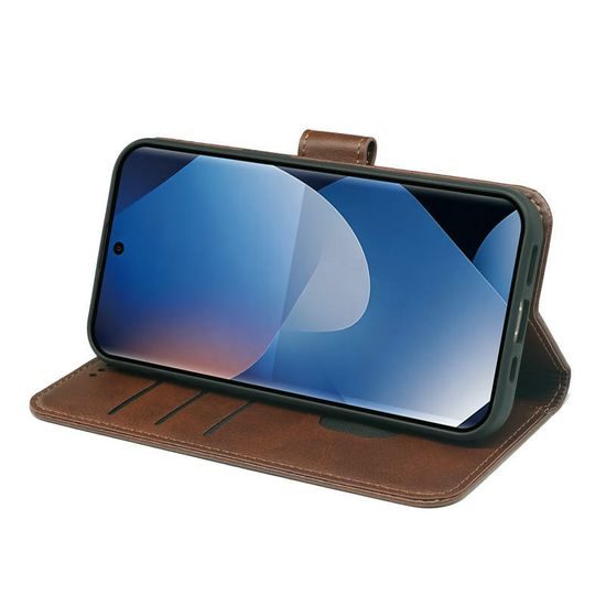 Μαγνητική Θήκη, Xiaomi Redmi Note 15 5G, καφέ