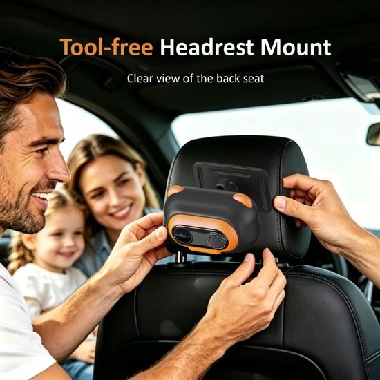 Smart Baby Monitor za auto s CarPlay i Android Auto