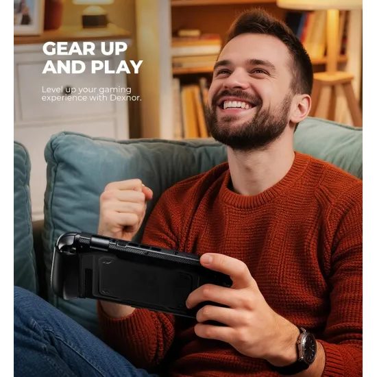 Dexnor etui, Nintendo Switch 2, czarne