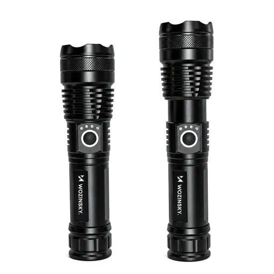 Wozinsky WLT-15W φακός, 15W, 1500 lm, IP65, μαύρος