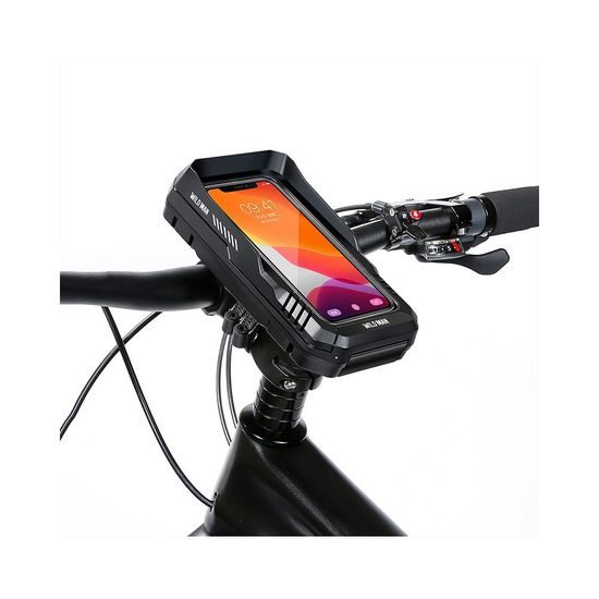 Wildman cyklistická brašna na řídítka 0,5 l (4"–7") FK4, černá