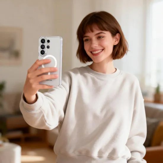 Tech-Protect Flexair MagSafe, Samsung Galaxy S26 Ultra, průhledný